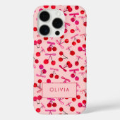 Coques Case-Mate iPhone Coquette Cherry & Bow (Verso)
