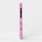 Coques Case-Mate iPhone Coquette Personnalisée Pink Plaid Halloween Skuls (Dos/Gauche)
