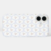 Coques Case-Mate iPhone Coquette personnalisée Preppy Floral (Verso (horizontal))