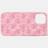 Coques Case-Mate iPhone Coquette Pink Bows (Verso (horizontal))