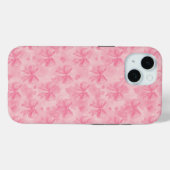 Coques Case-Mate iPhone Coquette Pink Bows (Verso (horizontal))
