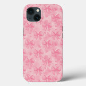 Coques Case-Mate iPhone Coquette Pink Bows (Verso)