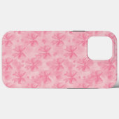 Coques Case-Mate iPhone Coquette Pink Bows (Verso (horizontal))