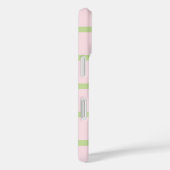 Coques Case-Mate iPhone Coquette Préparation Chic Pastel Vert Et Rose Rayu (Verso / Droite)