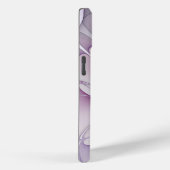 Coques Case-Mate iPhone Coquette Purple Abstrait Floral (Verso / Droite)