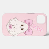 Coques Case-Mate iPhone Coquette rose (Verso (horizontal))