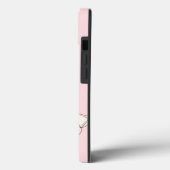 Coques Case-Mate iPhone Coquette rose (Verso / Gauche)