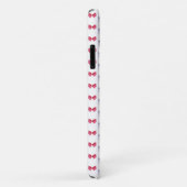 Coques Case-Mate iPhone Coquette rose et pourpre (Dos/Droite)