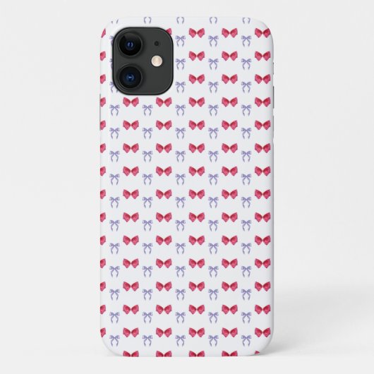 Coques Case-Mate iPhone Coquette rose et pourpre (Dos)
