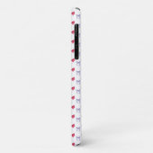 Coques Case-Mate iPhone Coquette rose et pourpre (Dos/Gauche)