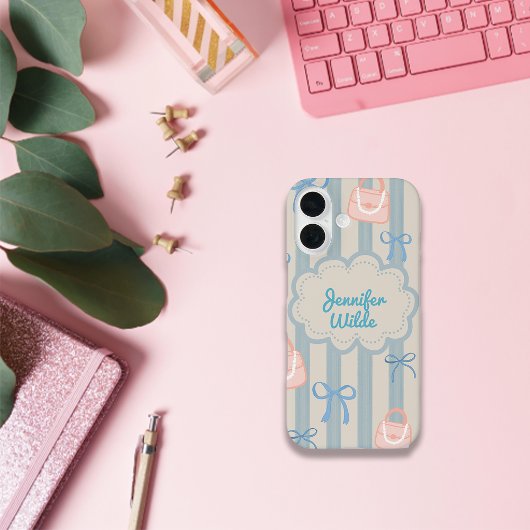Coques Case-Mate iPhone Coquette thème J'aime Rubans