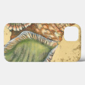 Coques Case-Mate iPhone Coquillage Brown et vert (Verso (horizontal))