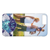 Coques Case-Mate iPhone Coquillage génial Pattern| votre photo et (Dos (Horizontal))