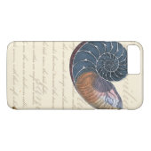 Coques Case-Mate iPhone Coquillage romantique (Dos (Horizontal))