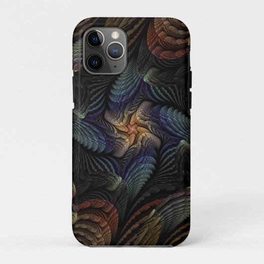 Coques Case-Mate iPhone Coquillages Abstraits (Dos)