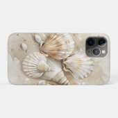 Coques Case-Mate iPhone Coquillages Aquarelle Côtière (Dos (Horizontal))