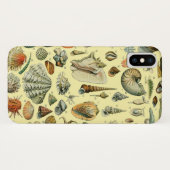 Coques Case-Mate iPhone Coquillages de coquillages Mollusk Clam Élégant Ar (Dos (Horizontal))