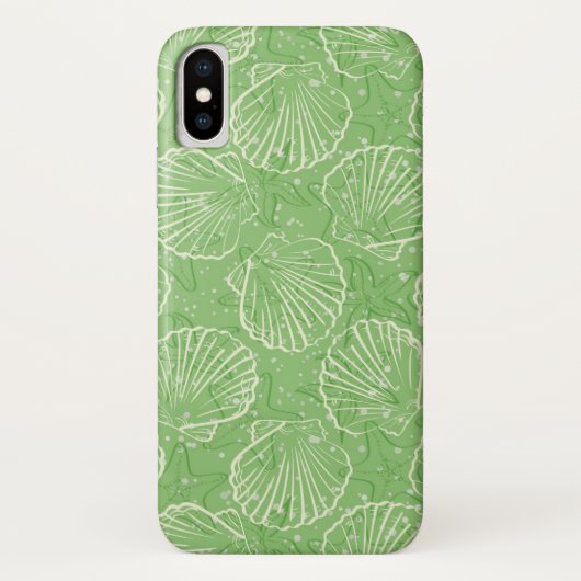 Coques Case-Mate iPhone Coquillages d'ensemble (Dos)