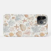 Coques Case-Mate iPhone Coquillages et coraux botaniques côtiers doux (Dos (Horizontal))