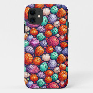 Case-Mate iPhone Case Coquillages marins colorés