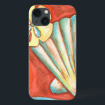 iPhone 13 Case Coquillages Rustiques Orange<br><div class="desc">Posez-vous sur le sable chaud et trouvez les trésors cachés ! Cette peinture de Nancy Slocum capture la belle vie aquatique qui se trouve à terre. Il capture une belle coquille orange, une étoile de mer orange et un dollar de sable bleu vif. Obtenez votre magnifique art océanique dès aujourd'hui...</div>