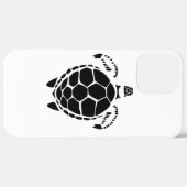 Coques Case-Mate iPhone Coquille de tortue de la mer Noire (Verso / Droite)