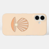 Coques Case-Mate iPhone Coquille d'huître et Perle Unisexe (Verso (horizontal))