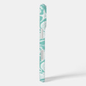 Coques Case-Mate iPhone Coquilles Aqua Personnalisées (Verso / Droite)