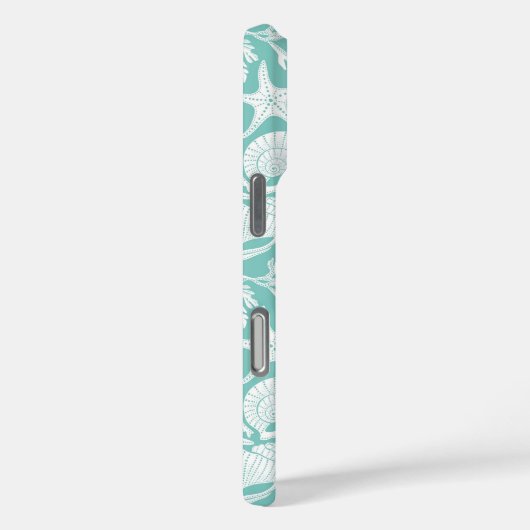 Coques Case-Mate iPhone Coquilles Aqua Personnalisées (Verso / Droite)