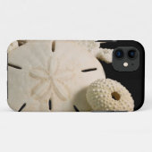 Coques Case-Mate iPhone Coquilles blanches et dollar de sable (Dos (Horizontal))