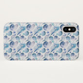 Coques Case-Mate iPhone Coquilles d'aquarelle (Dos (Horizontal))