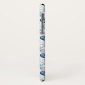Coques Case-Mate iPhone Coquilles d'aquarelle (Dos/Gauche)