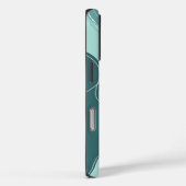Coques Case-Mate iPhone Coquilles de Saint-Jacques Abstraites et algues (Verso / Droite)