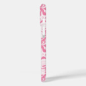 Coques Case-Mate iPhone Coquilles roses personnalisées (Verso / Gauche)