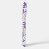 Coques Case-Mate iPhone Coquilles Violettes Personnalisées (Verso / Droite)