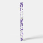 Coques Case-Mate iPhone Coquilles Violettes Personnalisées (Verso / Gauche)