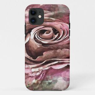 Case-Mate iPhone Case Corail brûlé et marais du désert Rose artistique