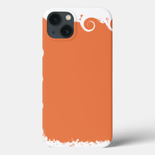 Etui iPhone 13 Corail élégant moderne