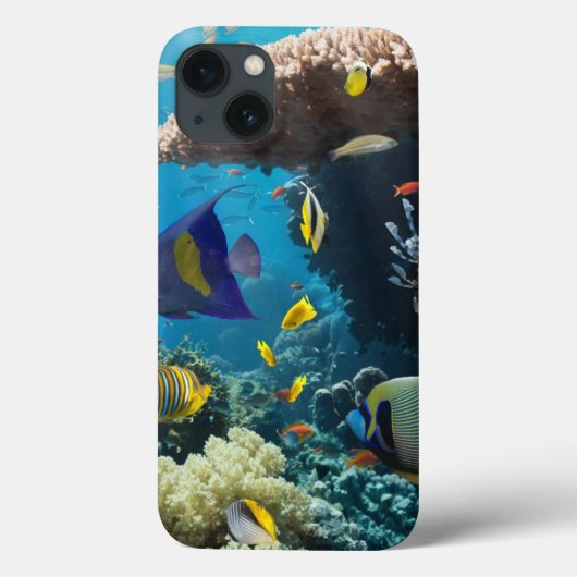 Coques Case-Mate iPhone Corail et poissons en Mer Rouge, Egypte (Verso)