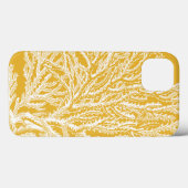 Coques Case-Mate iPhone Corail jaune et blanc (Verso (horizontal))