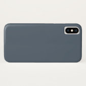 Coques Case-Mate iPhone Corail noir (couleur solide) (Dos (Horizontal))