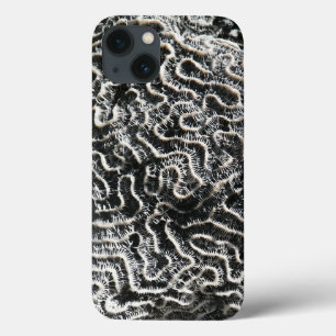 Case-Mate iPhone Case Corail noir et blanc I Abstrait Nature Photo