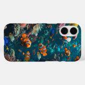 Coques Case-Mate iPhone Corail Reef (Verso (horizontal))