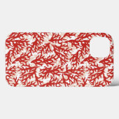 Coques Case-Mate iPhone Corail rouge Motif 2 (Verso (horizontal))