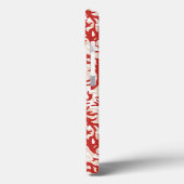 Coques Case-Mate iPhone Corail rouge Motif 2 (Verso / Gauche)