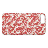 Coques Case-Mate iPhone Corail rouge Motif 2 (Dos (Horizontal))