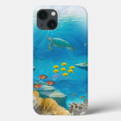 Coques Case-Mate iPhone Corail tropical (Verso)