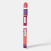 Coques Case-Mate iPhone Corail vivant, rouge et violet (Verso / Droite)