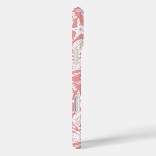 Coques Case-Mate iPhone Coral Shells Personalized (Verso / Droite)