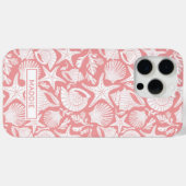 Coques Case-Mate iPhone Coral Shells Personalized Case-Mate iPhone Case (Verso (horizontal))
